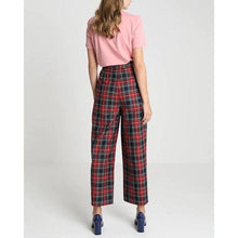 Load image into Gallery viewer, Sinclair checkered wide leg pants Women Clothing Just Female 

