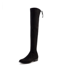 將圖片載入圖庫檢視器 Suede over-the-knee boots WOMEN SHOES UKKU Studio 
